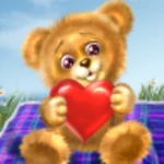 teddy bear android application logo